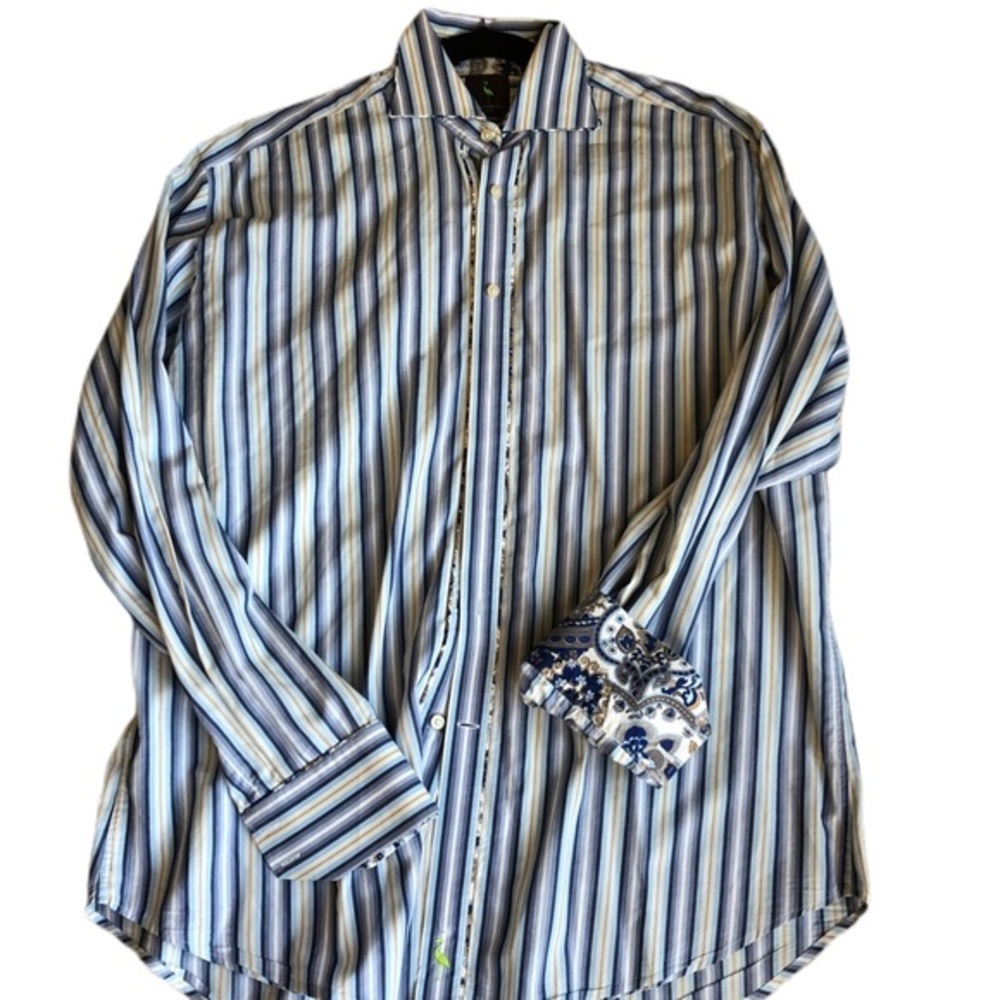 Tailorbird Button Down Flip Cuff Shirt